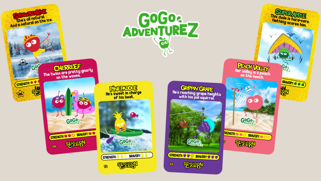 GOGO SQUEEZ CARTE STICKER