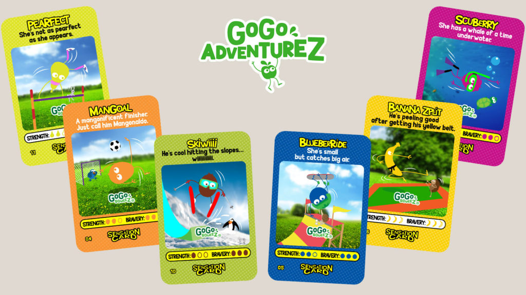 GOGO SQUEEZ CARTE GOGO ADVENTUREZ