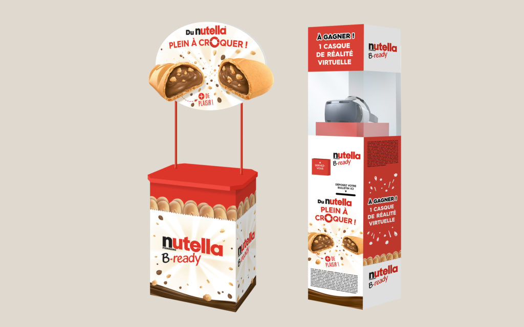 NUTELLA B-Ready animation magasin