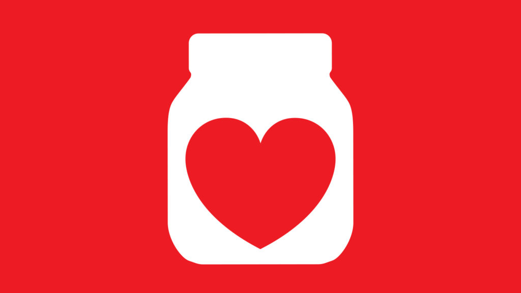 POT COEUR NUTELLA