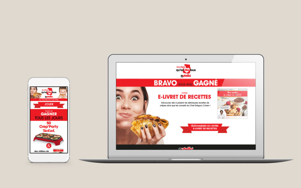 WEB SITE DEDIÉ NUTELLA